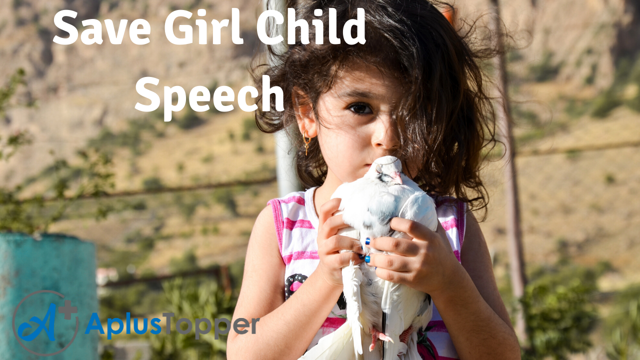 Save Child Girl Speech