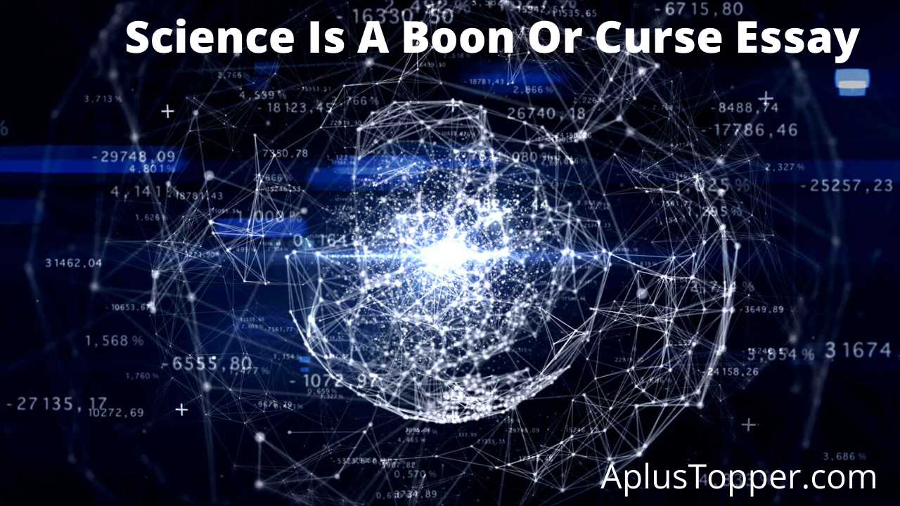 science boon or curse essay in simple english