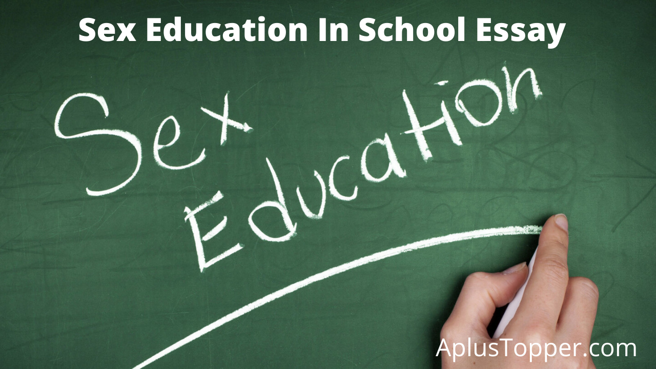 essay on sex education in schools