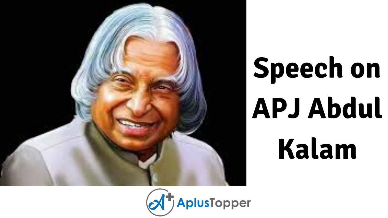 Speech on APJ Abdul Kalam