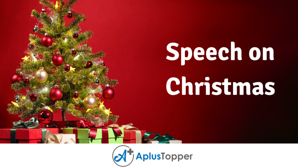 Speech on Christmas Christmas Speech for Students and Children in
