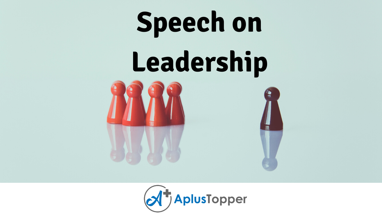 Speech on Leadership