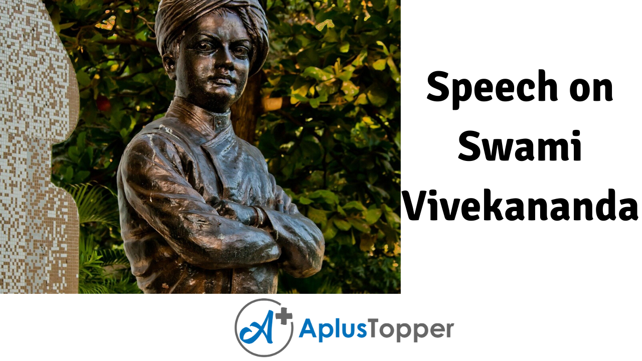 Speech on Swami Vivekananda