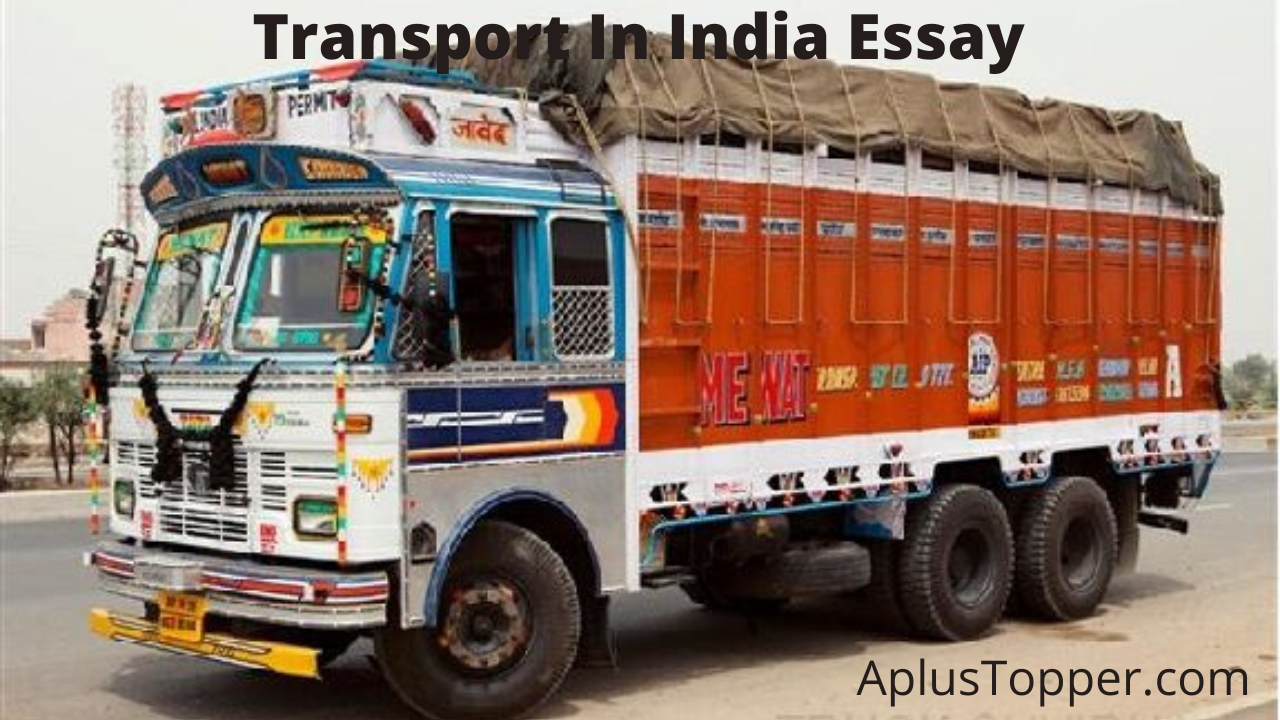 Transport In India Essay