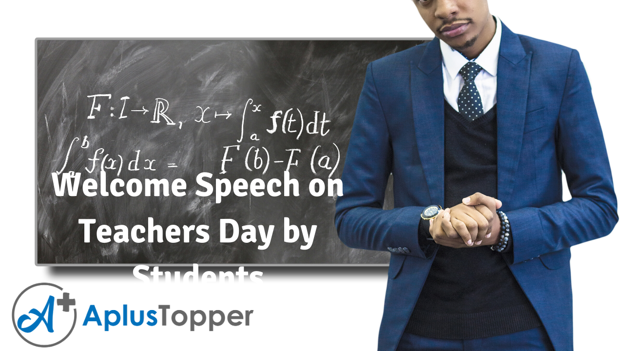 Welcome Speech on Teachers Day by Students