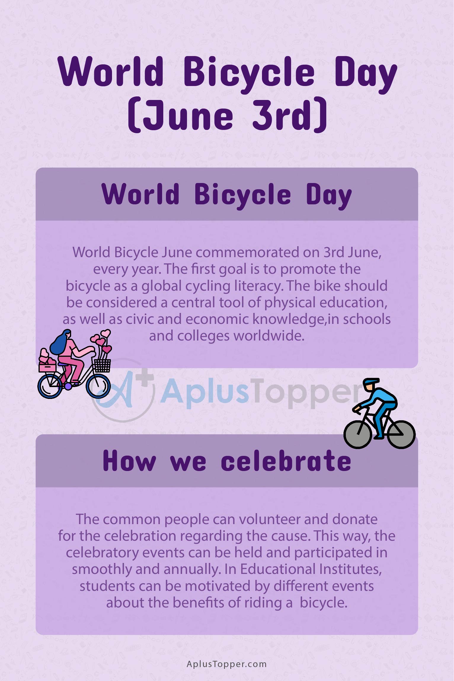 World Bicycle Day 1