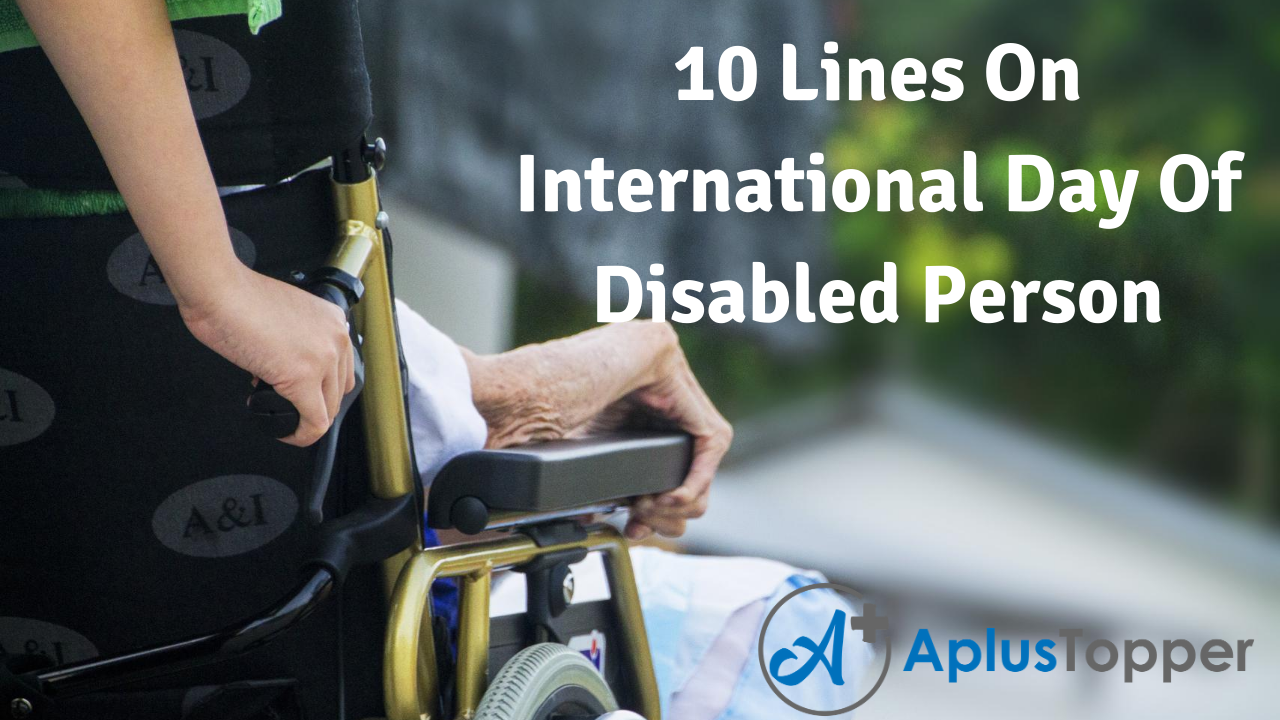 10 Lines On International Day Of Disabled Person