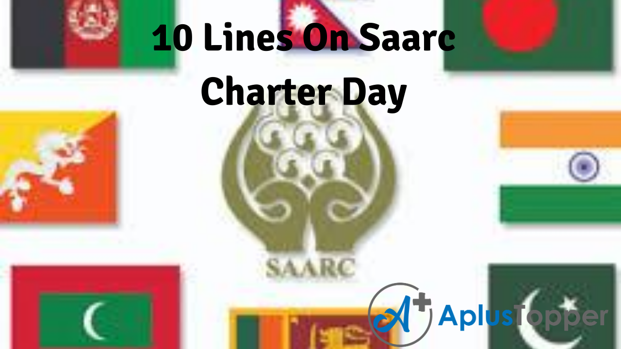 10 Lines On Saarc Charter Day