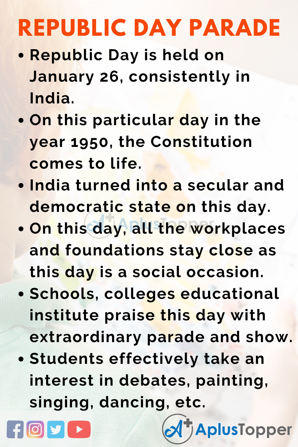 10 Lines of Republic Day Parade