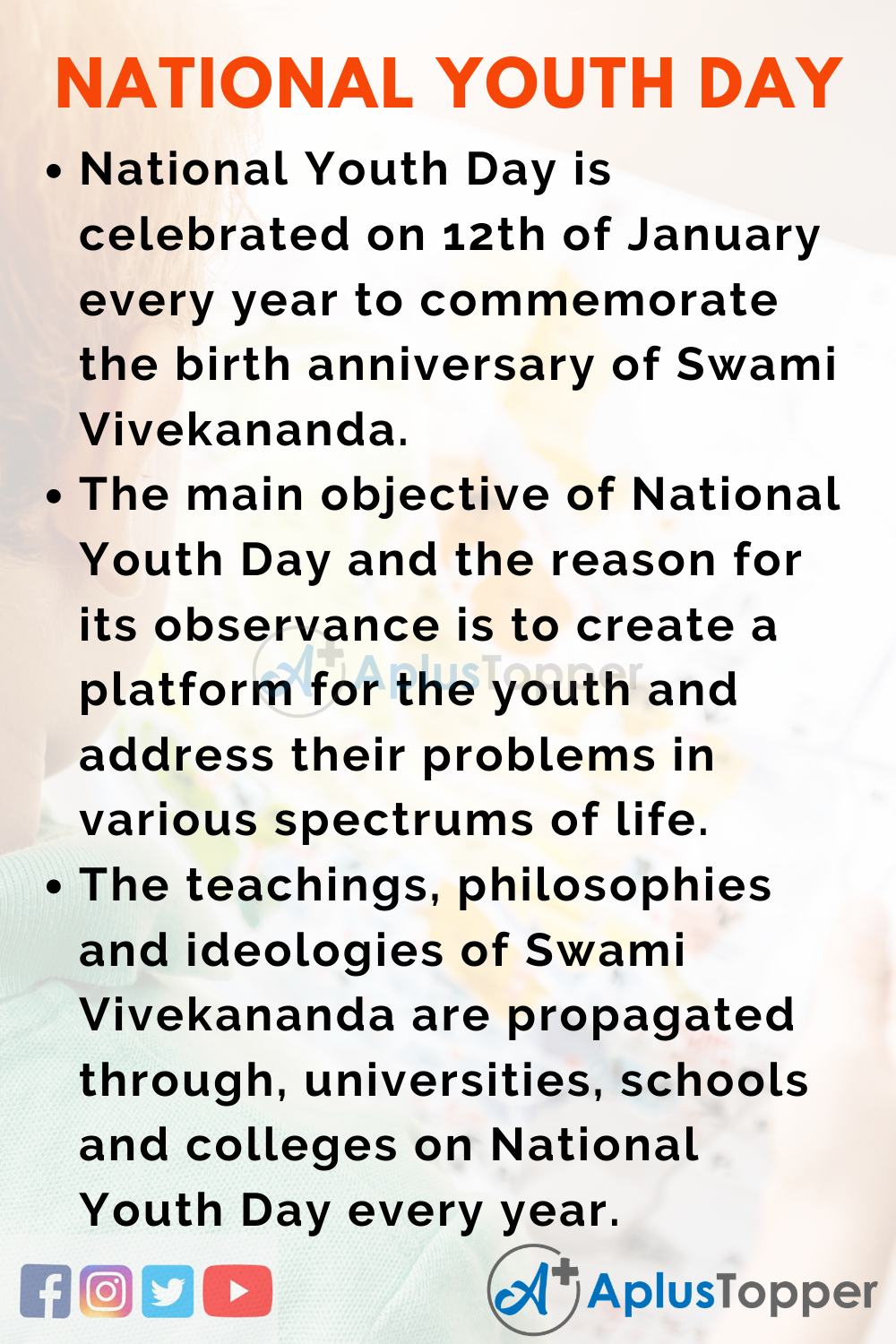 10 Lines on National Youth Day