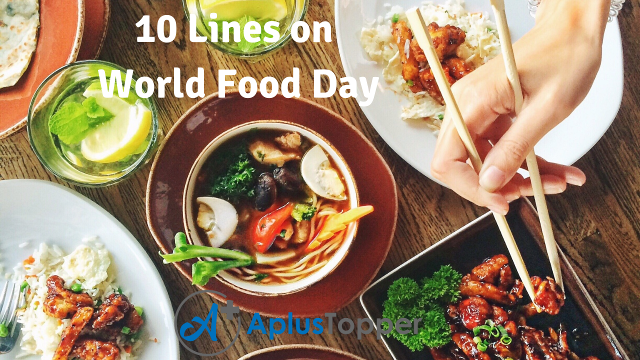 10 Lines on World Food Day