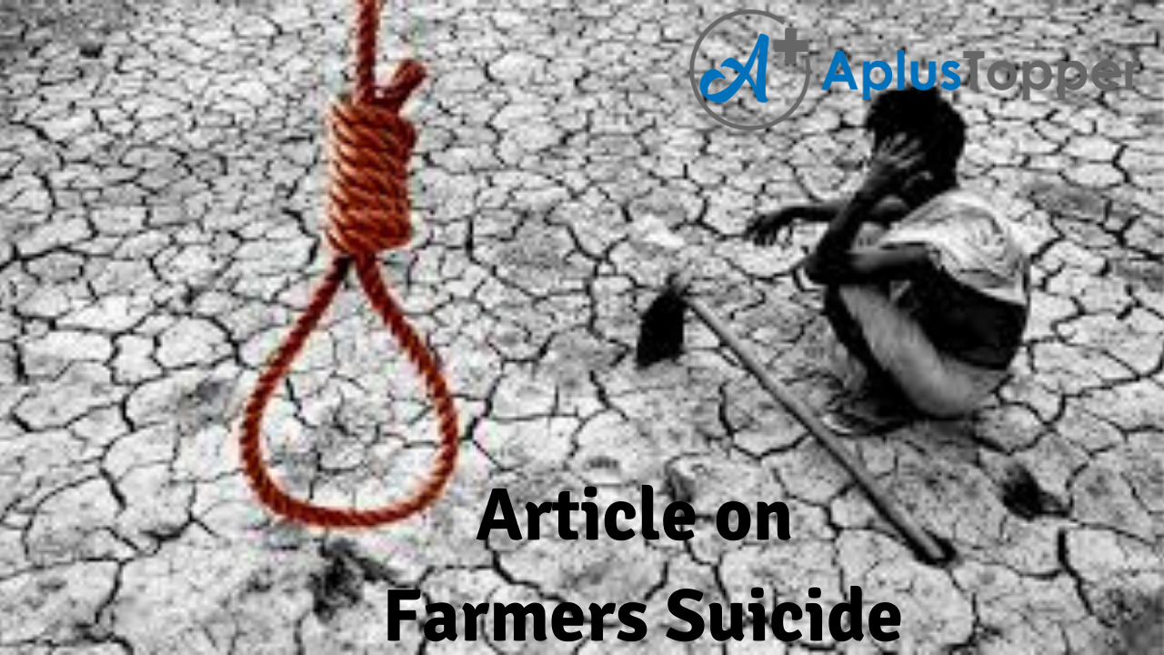 Article on Farmers Suicide