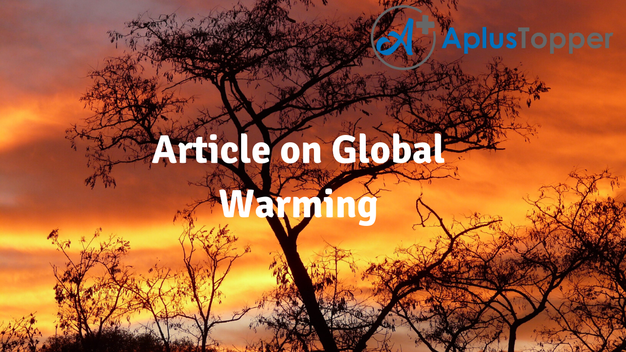 Article on Global Warming