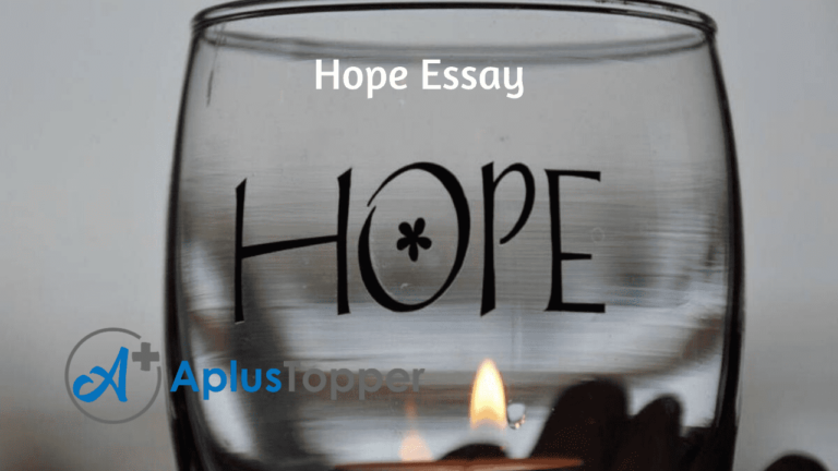 essay on hope cures all troubles