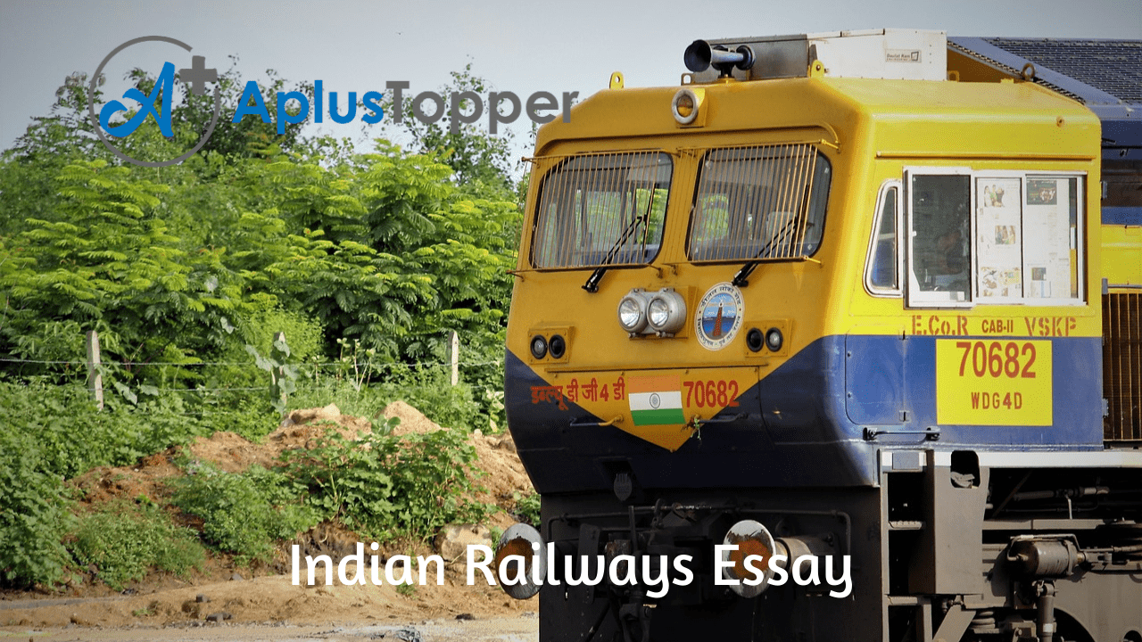 essay on indian trains