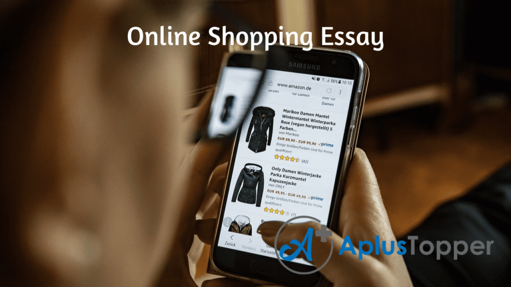 essay on online shopping and offline shopping