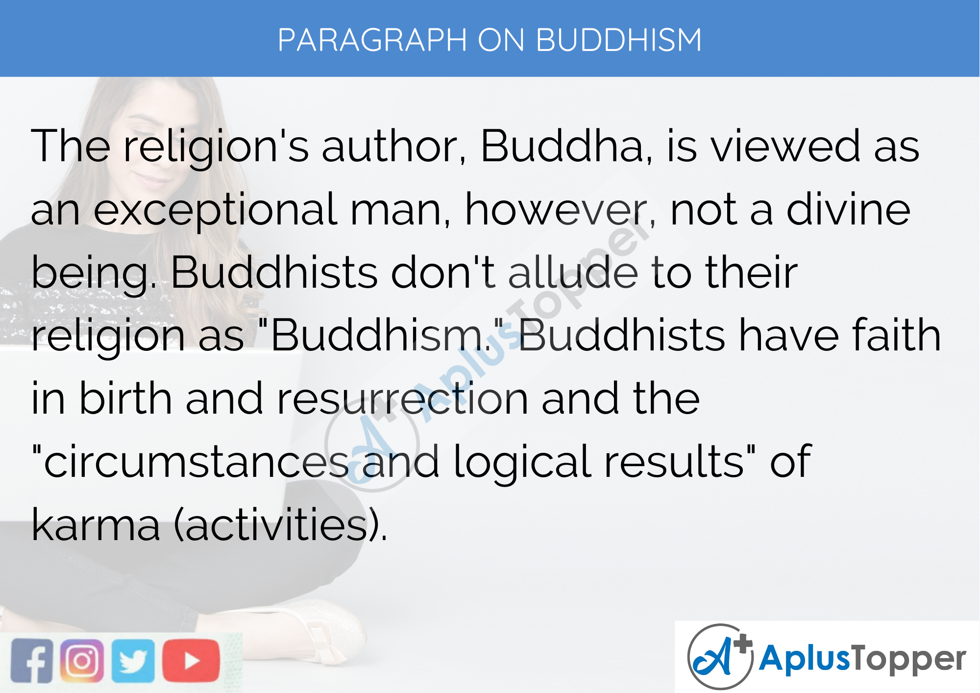 Paragraph On Buddhism - 250 to 300 Words for Classes 9, 10, 11, 12 And Competitive Exams Students
