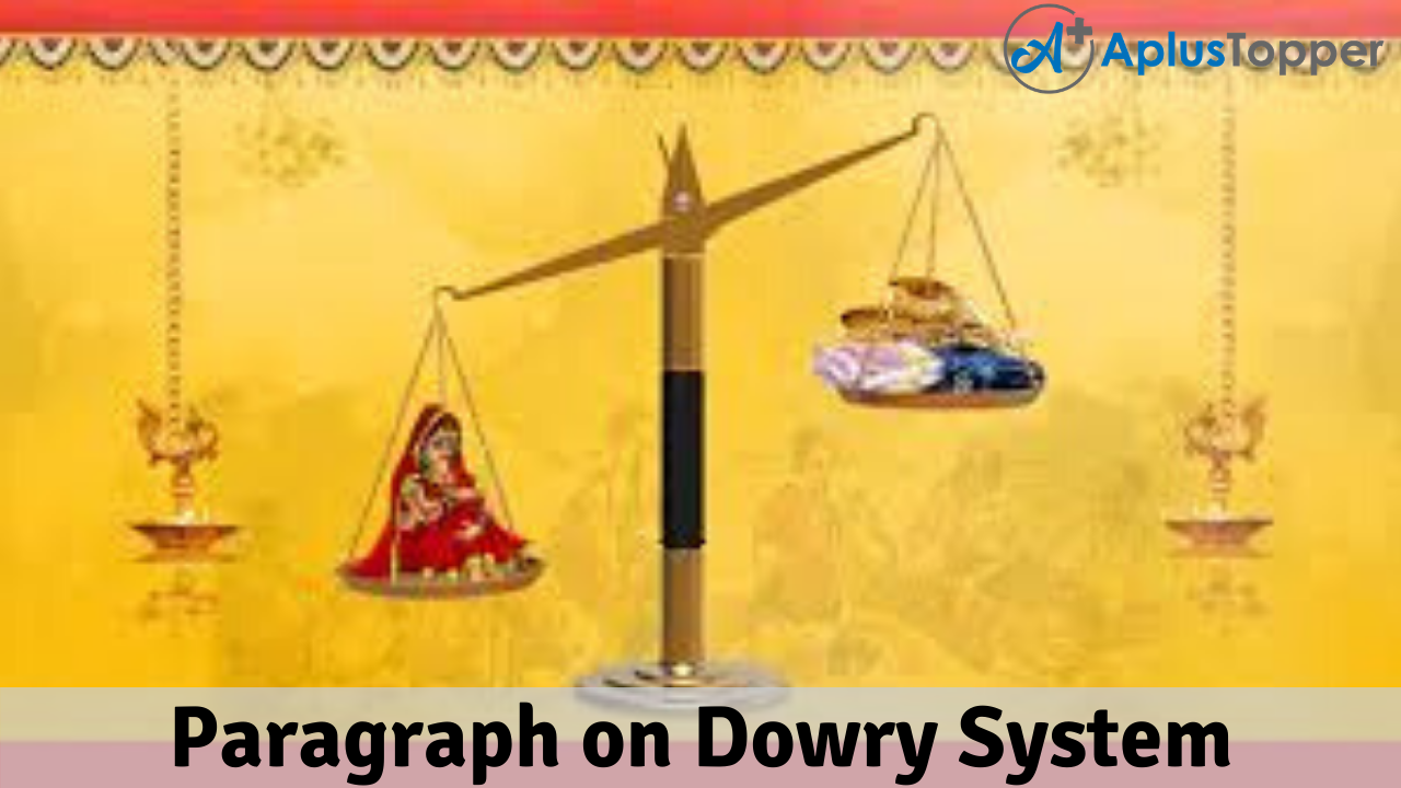 Paragraph On Dowry System