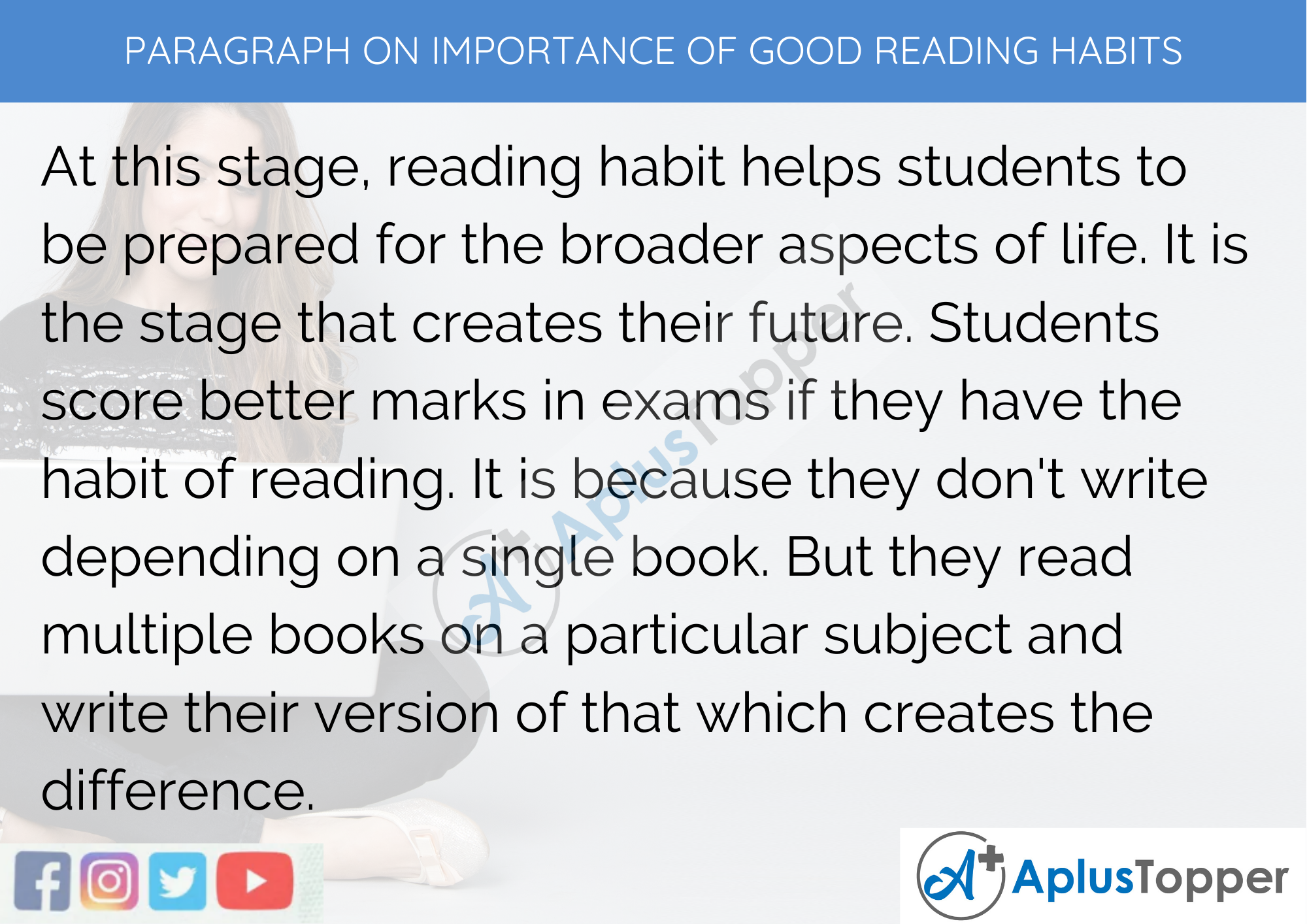 Paragraph on Importance of Good Reading Habits - 250 to 300 Words for Classes 9, 10, 11, 12 and Competitive Exams Students