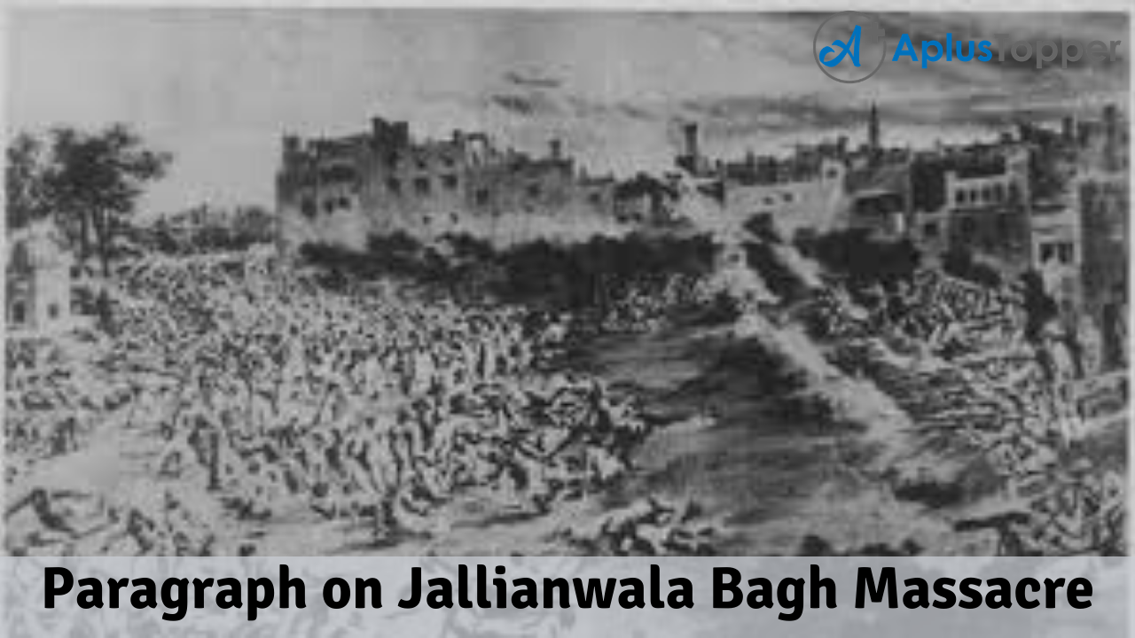 Paragraph on Jallianwala Bagh Massacre