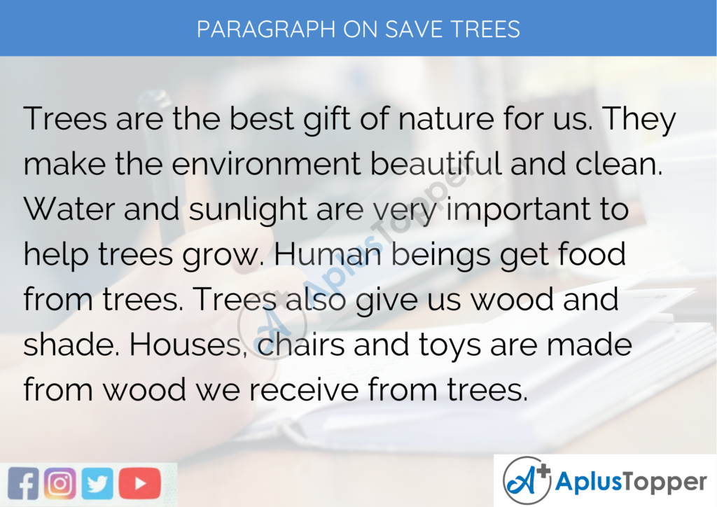 save tree essay in english 250 words