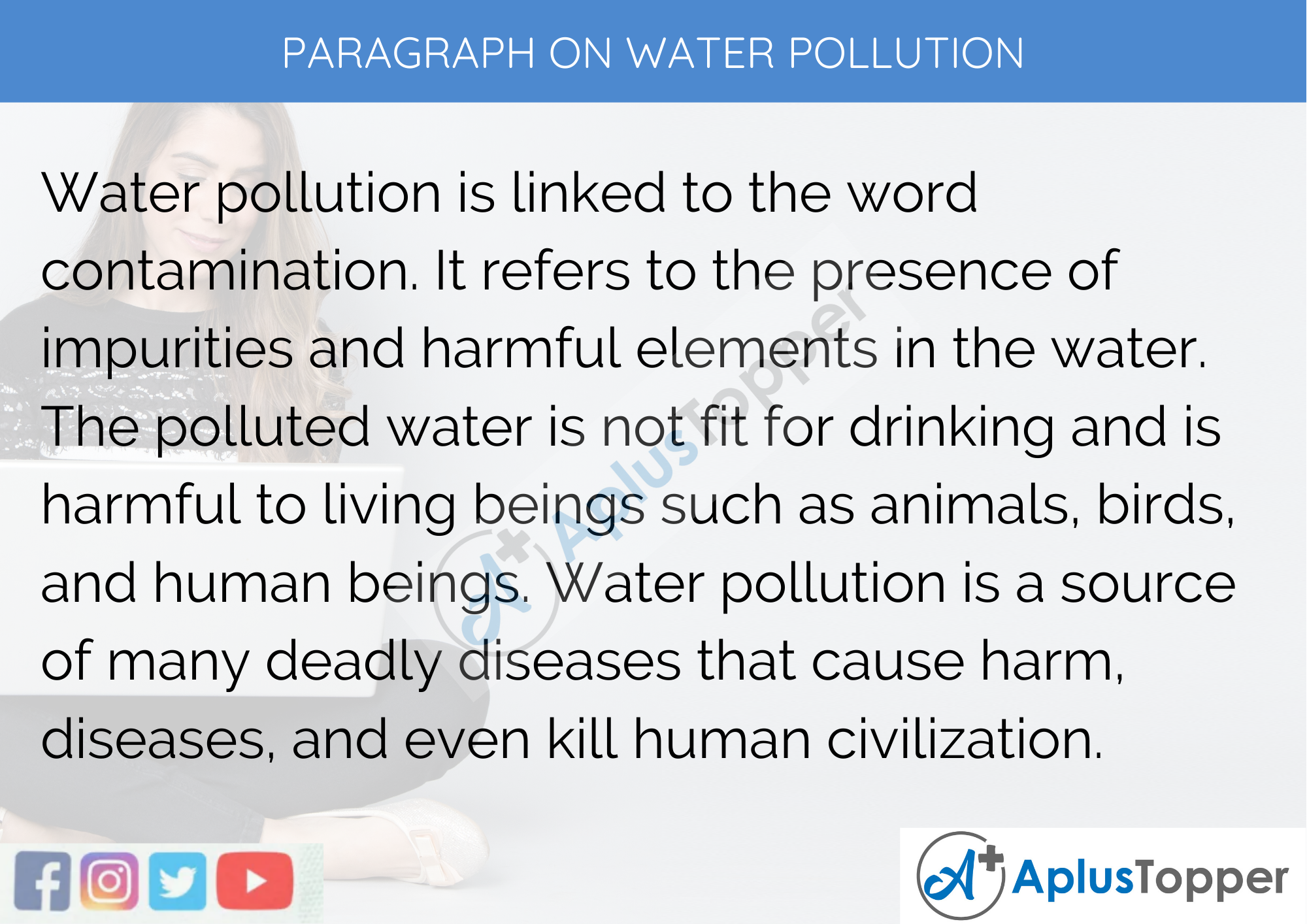 water essay for class 7