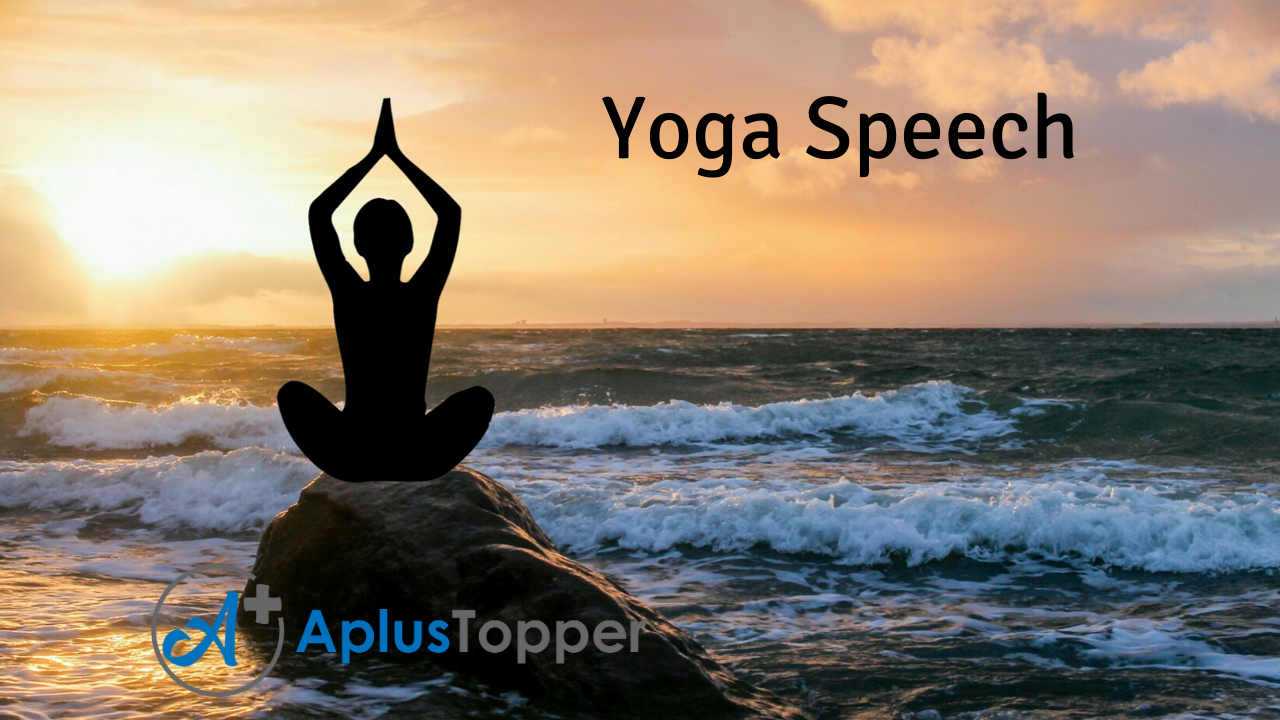 Yoga Speech