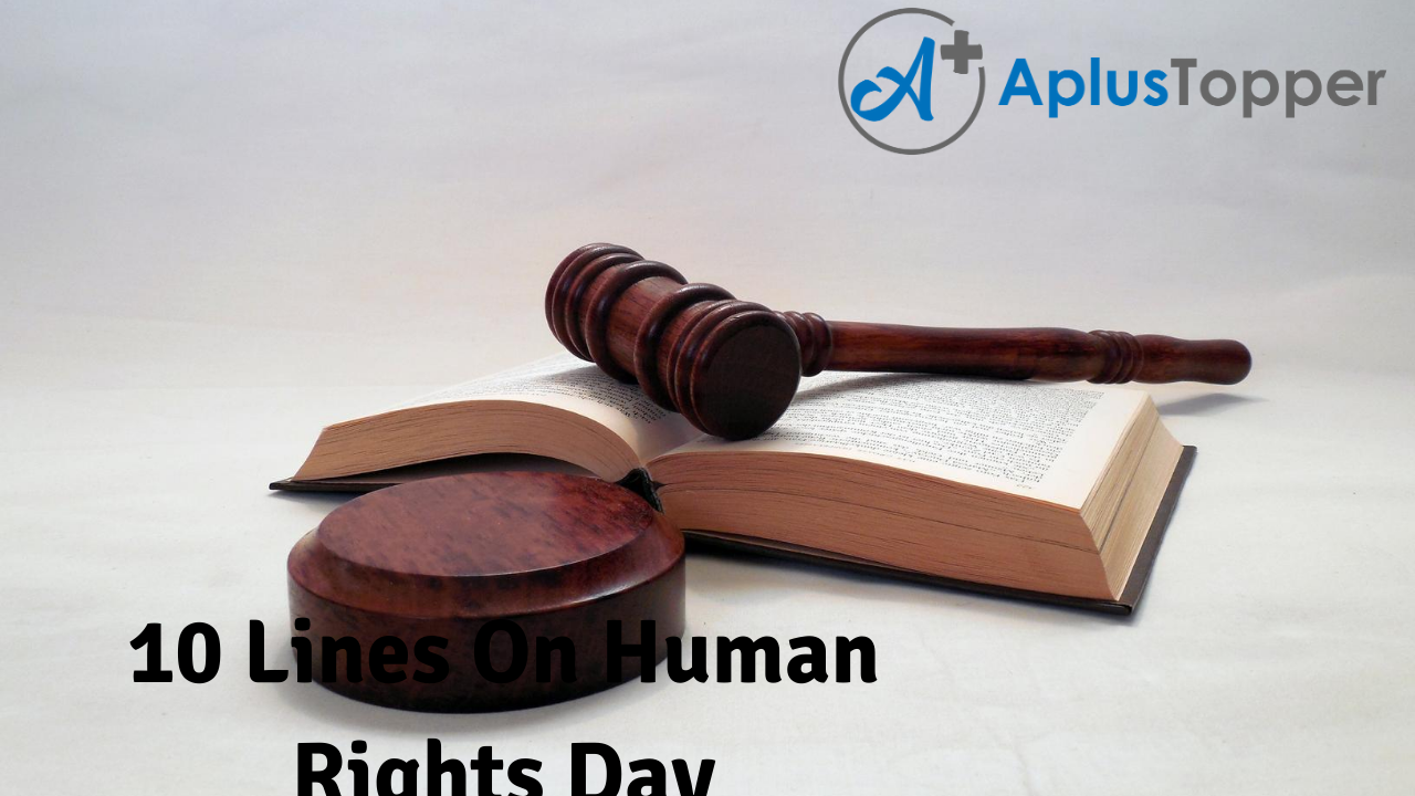 10 Lines On Human Rights Day