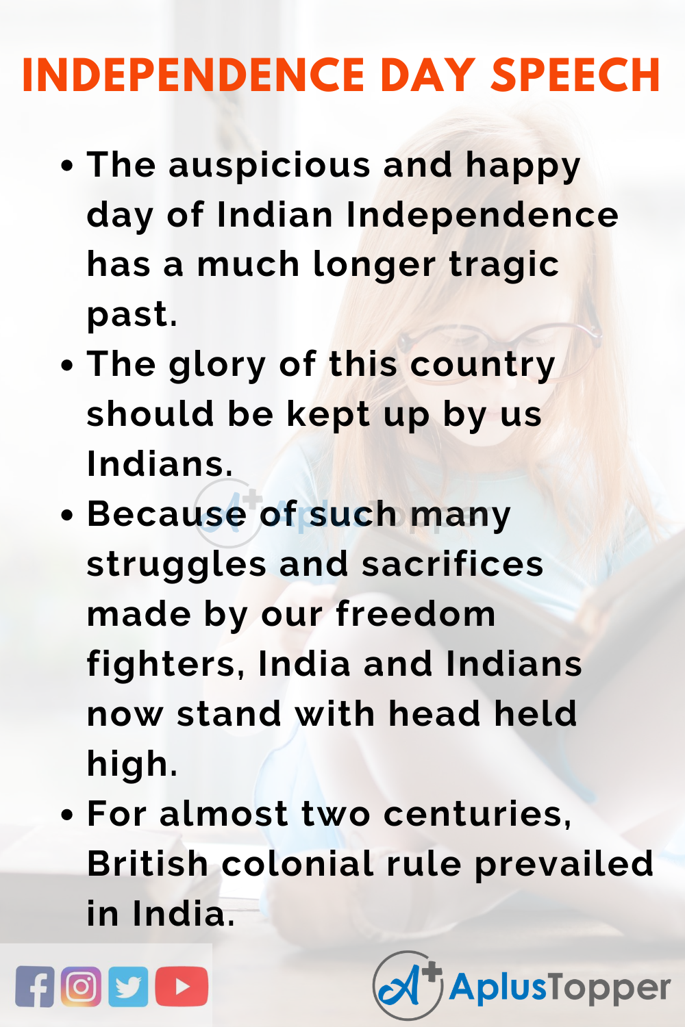10 Lines On Independence Day Speech In English 