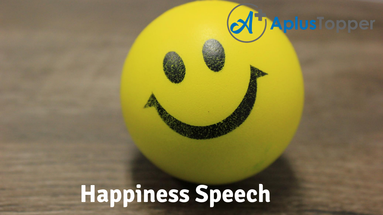 Happiness Speech