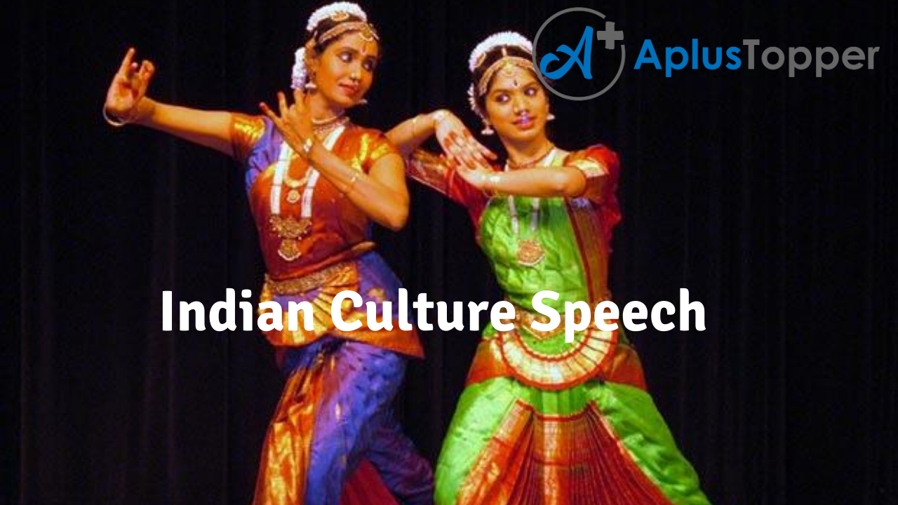 Indian Culture Speech