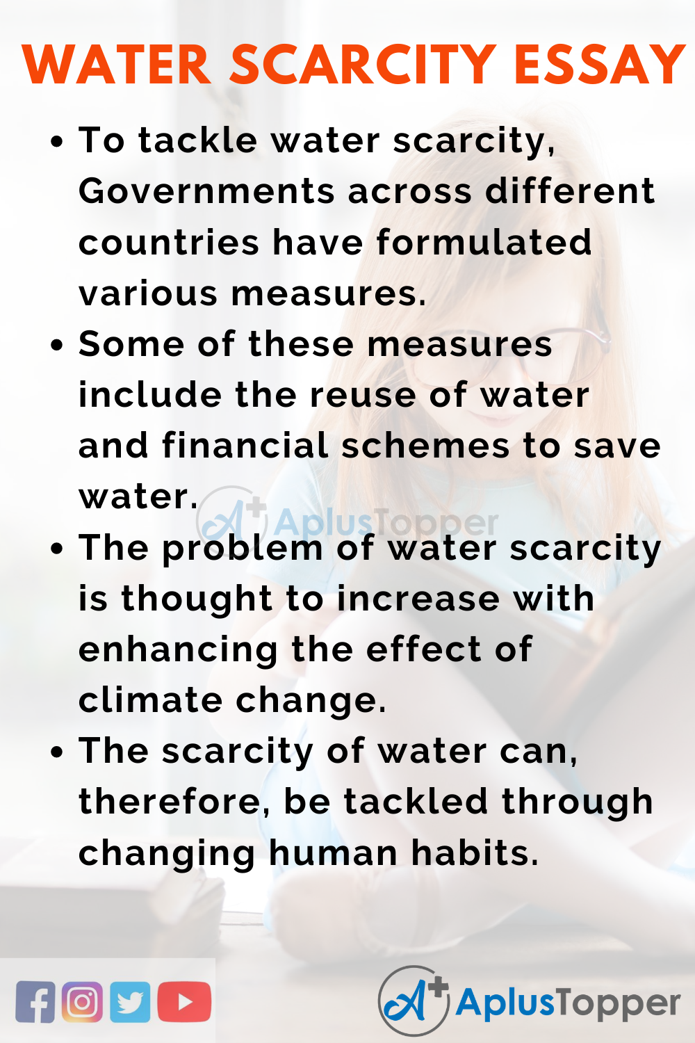 Short Essay On Water Scarcity 150 Words In English