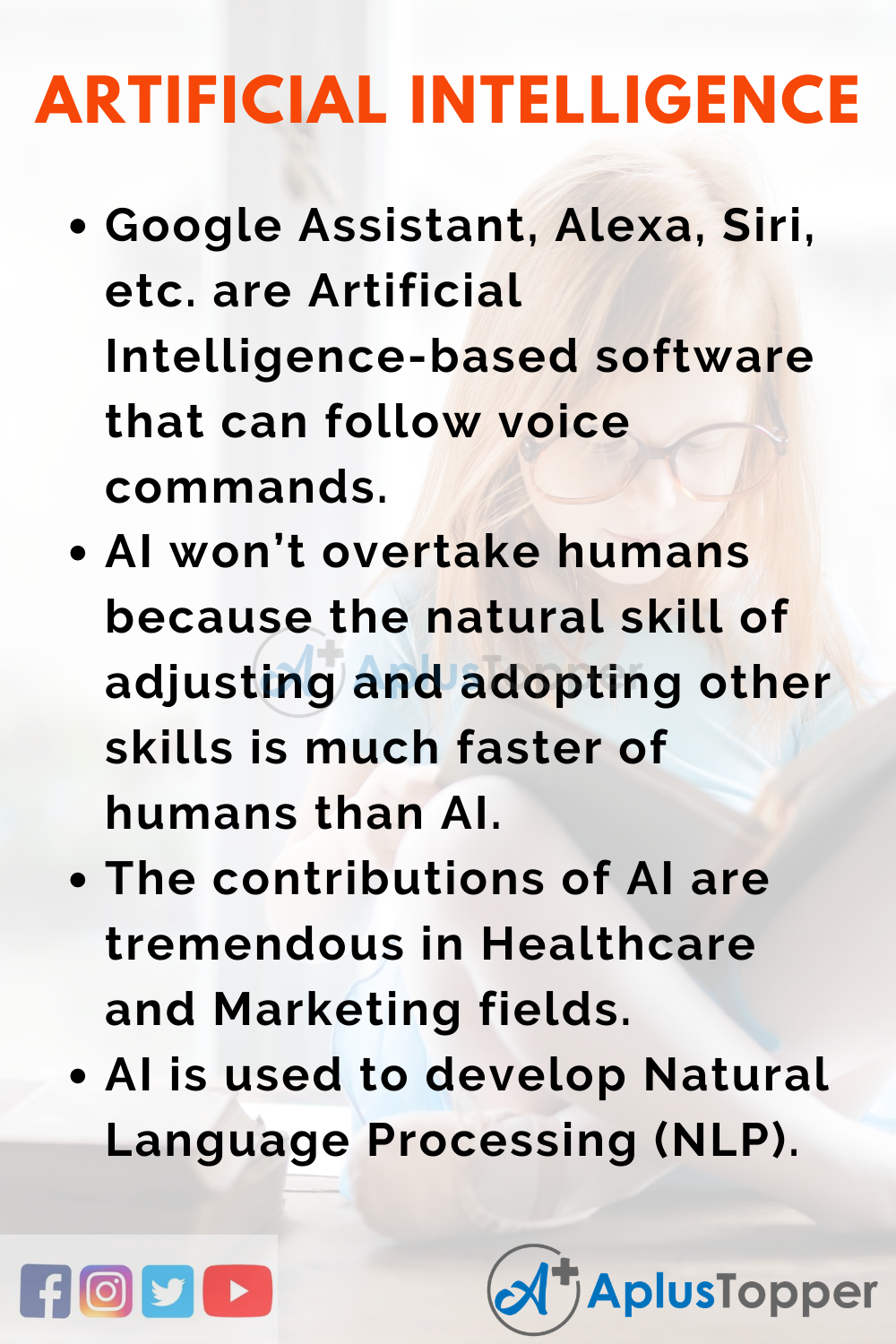 Short Essay on Artificial Intelligence 150 Words In English