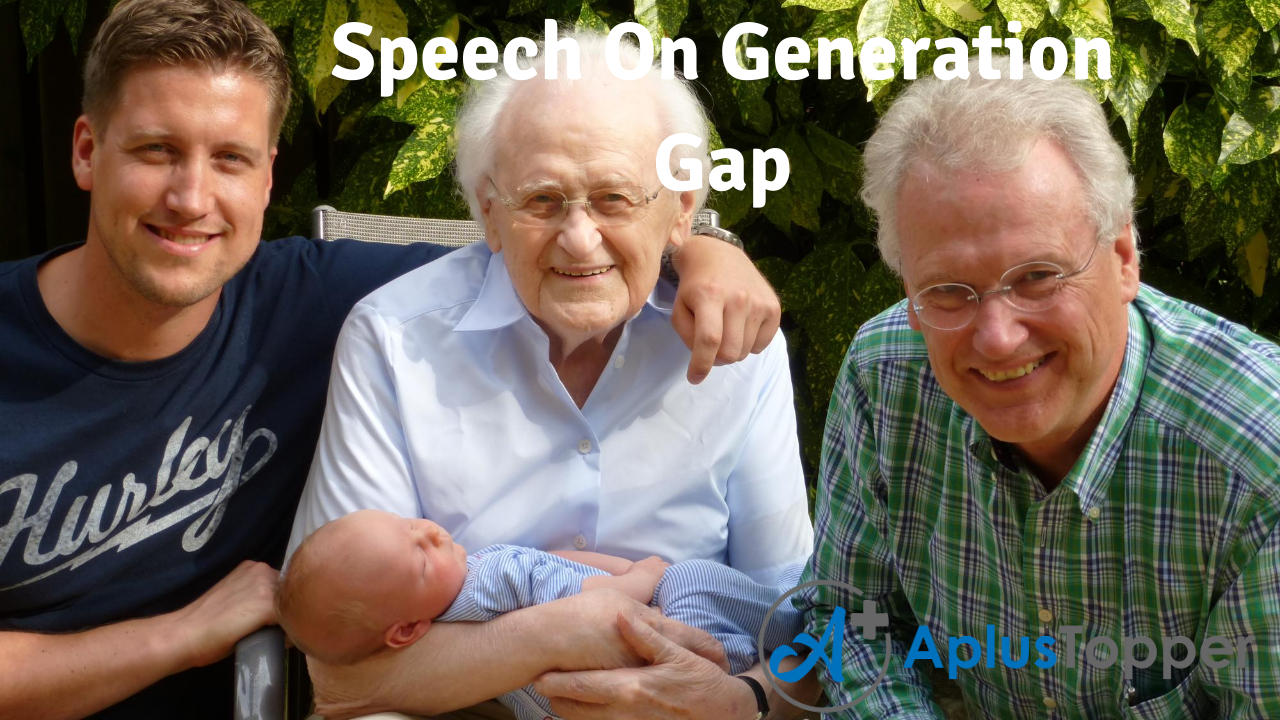 speech on the present generation