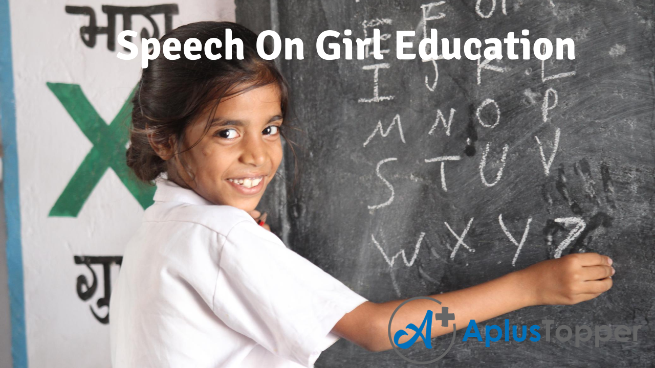 speech on girl education for 1 minute