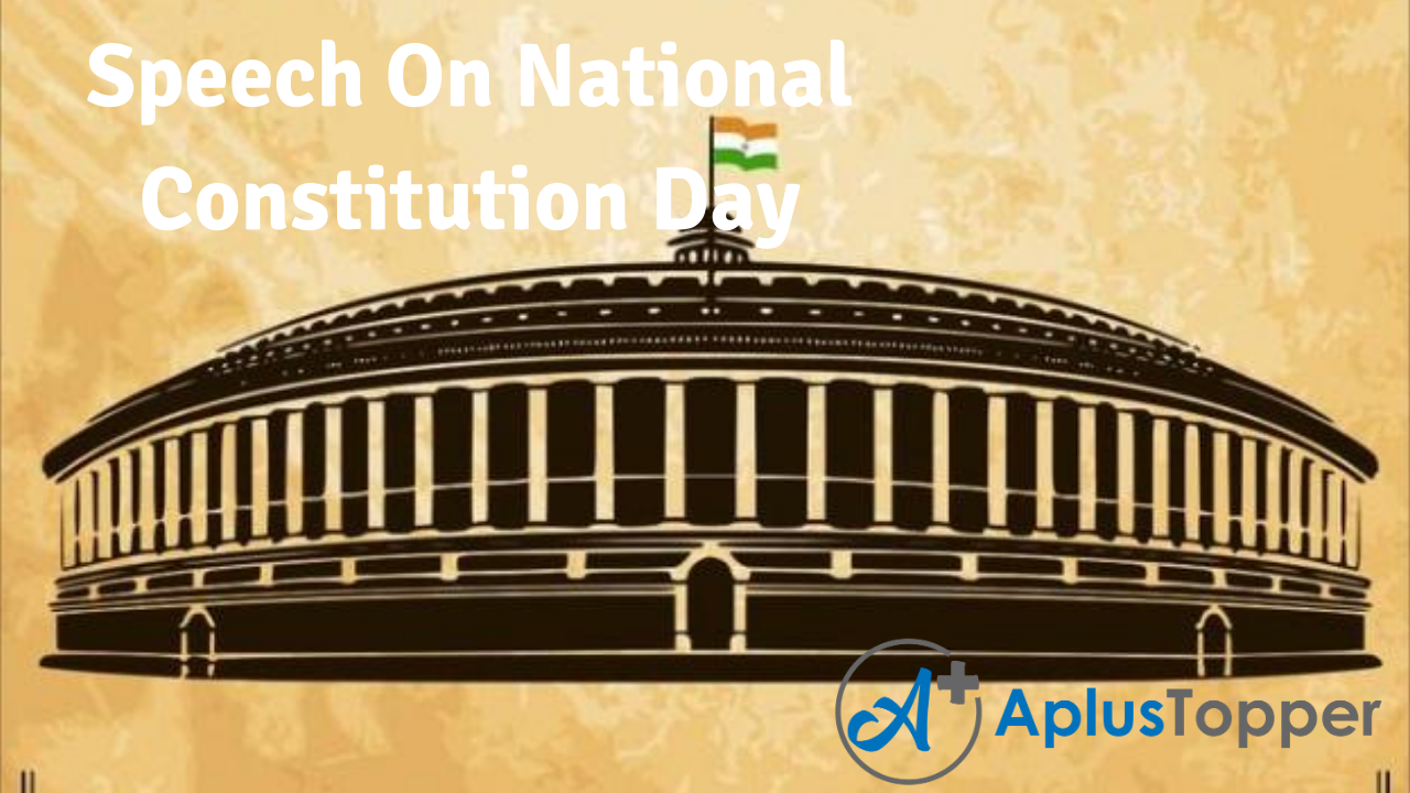 Speech On National Constitution Day  