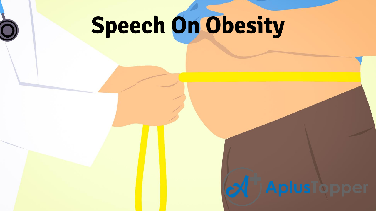 short speech on obesity