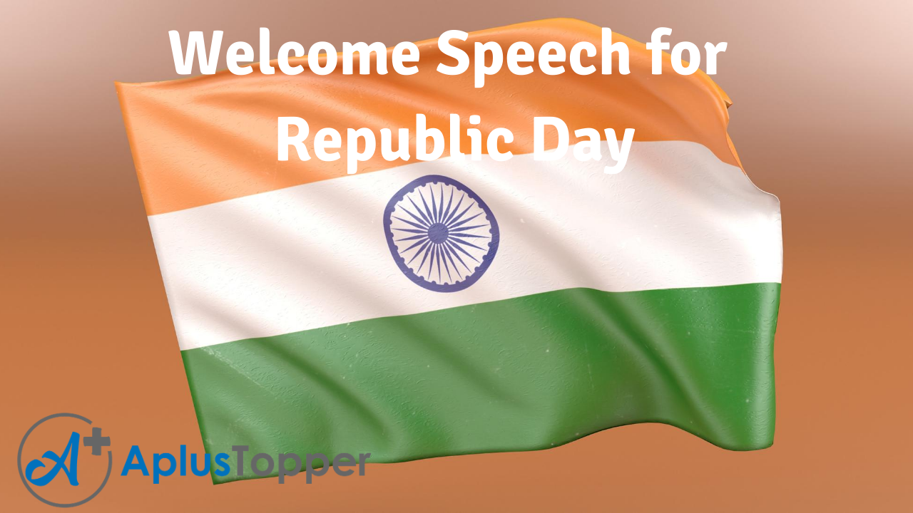 Welcome Speech for Republic Day