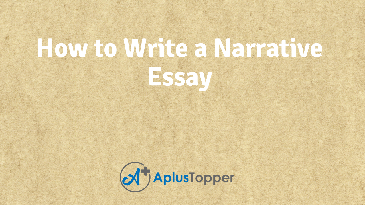 write an essay in narrative
