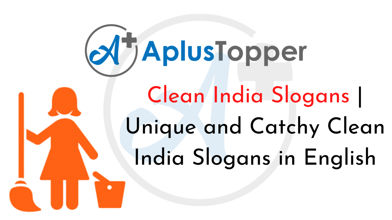 Clean India Slogans
