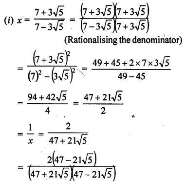 ML Aggarwal Class 9 Solutions for ICSE Maths Chapter 1 Rational and Irrational Numbers Chapter Test img-16