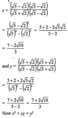 ML Aggarwal Class 9 Solutions for ICSE Maths Chapter 1 Rational and Irrational Numbers Chapter Test img-18