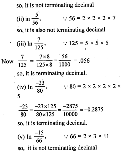 ML Aggarwal Class 9 Solutions for ICSE Maths Chapter 1 Rational and Irrational Numbers Chapter Test img-2