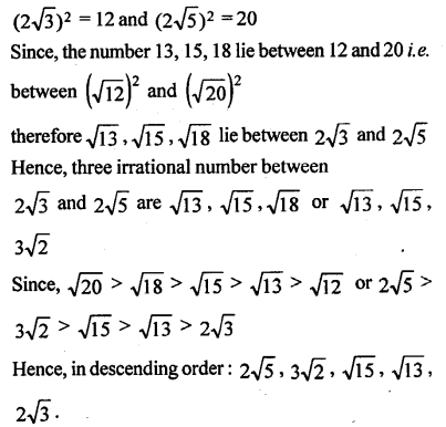 ML Aggarwal Class 9 Solutions for ICSE Maths Chapter 1 Rational and Irrational Numbers Chapter Test img-24