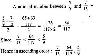 ML Aggarwal Class 9 Solutions for ICSE Maths Chapter 1 Rational and Irrational Numbers Chapter Test img-3