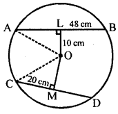 ML Aggarwal Class 9 Solutions for ICSE Maths Chapter 15 Circle Chapter Test img-4