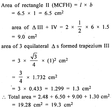 ML Aggarwal Class 9 Solutions for ICSE Maths Chapter 16 Mensuration Chapter Test img-11
