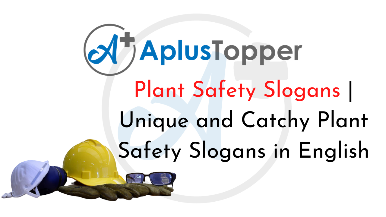 Plant Safety Slogans
