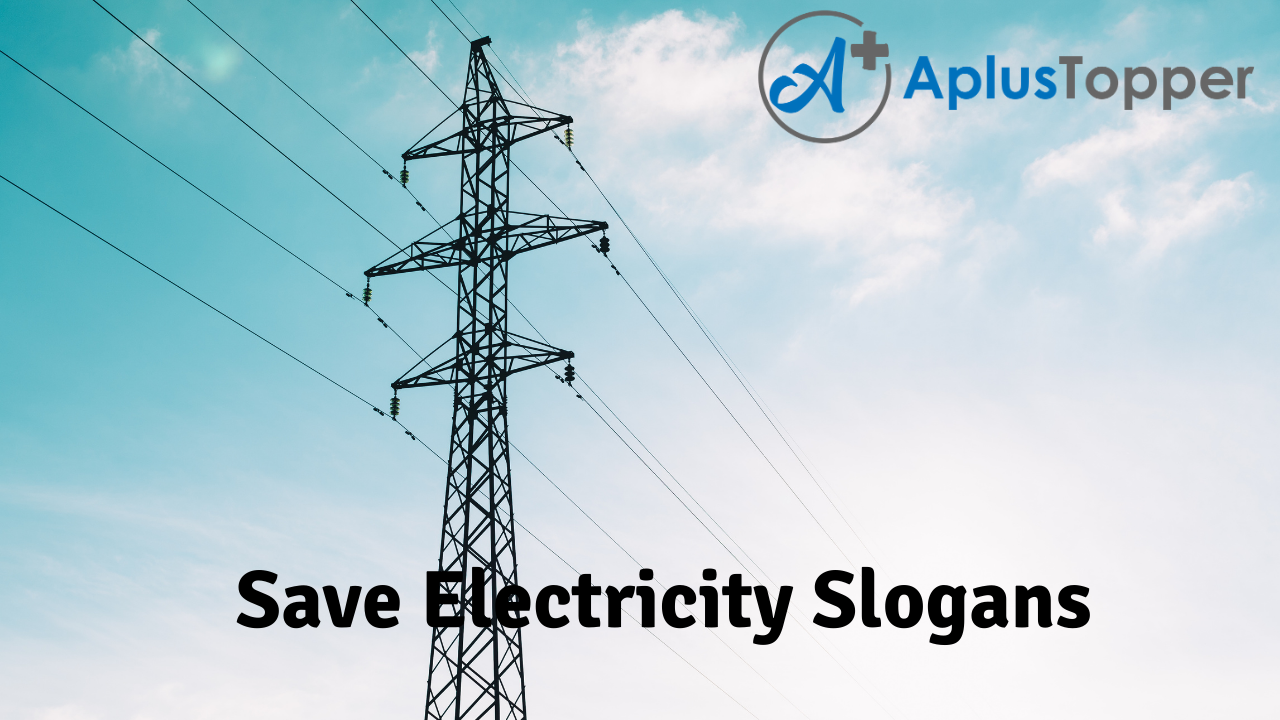 Save Electricity Slogans