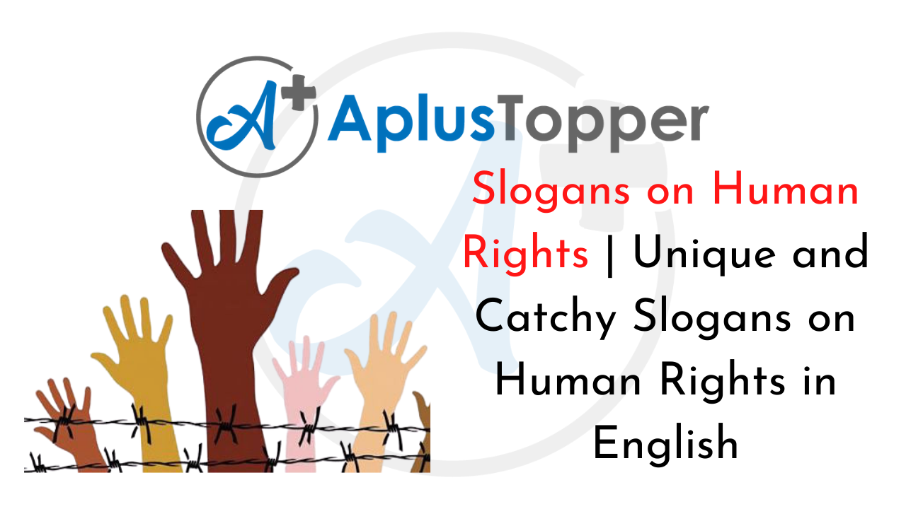 Slogans on Human Rights